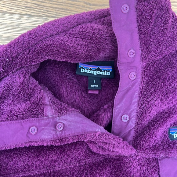 Patagonia re-tool snap pullover size small purple - Picture 3 of 4